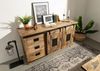 Sideboard Mango 150x45x80 natur lackiert RAILWAY #100 Bild 2