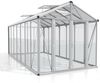 Vitavia Gewächshaus Zeus Comfort 13800 ESG/HKP 258x540 cm eloxiert Bild 4