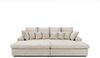 Bigsofa Couchgarnitur AROSA Megasofa in Stoff Tilia Olivgrün Bild 3