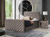 Boxspringbett Serrula Lux, Grau, 160x200 cm Bild 2