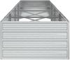 vidaXL Garten-Hochbeet 320x80x45 cm Verzinkter Stahl Silber 316892 Bild 5
