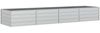 vidaXL Garten-Hochbeet 320x80x45 cm Verzinkter Stahl Silber 316892 Bild 2