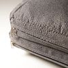 Gartenbank Polyrattan grau mit Sitzpolster Sitzbank Rattanbank Sitzbezug Bild 5