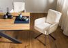 Drehstuhl 57x67x87 hellbraun / beige FABIAN #112 Bild 2