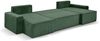 Beautysofa Ecksofa mit Bettkasten, im Cordstoff HEKTOR U, mit Schlaffunktion, Breite der Ottomane wählbar – 70 oder 100 cm Bild 3