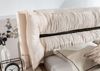 Polsterbett Doppelbett Set. 1 HAMILTON 120x200cm Stoff Magic Velvet Schwarz Bild 3