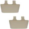 Engelland Blumenkasten Blumentopf zum Hängen (Vorteils-Set, 2 St, Fassungsvermögen je Topf 5,5 Liter), UV-Beständig, Frostbeständig, Wasserauffangschalen Bild 2