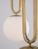 Nova Luce 9191201 GRUS Pendelleuchte 20cm Gold Weiss E27 Bild 4
