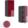 Hängeschrank Fame-Line Bordeaux Hochglanz 30 cm Vicco Bild 5