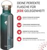 RAIKOU Isolierflasche Edelstahl Trinkflasche Vakuumisolierte Wasserflasche Thermoflasche, bis zu 12H heiß / 24H kalt,mit 2 Deckel,350ml/500ml/750ml/1000ml Bild 4