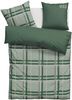 OTTO home Wendebettwäsche Talin, Linon, 2 teilig, ab Gr. 135x200, 100% Baumwolle, Karo-Design, Marke H.I.S. by OTTO home Bild 2