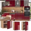 Hängeschrank Fame-Line Bordeaux Hochglanz 50 cm Vicco Bild 2