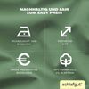 Schlafgut Spannbettlaken EASY JERSEY ELASTHAN Bettlaken, 170 g/m², 95% Baumwolle, 5% Elasthan, Jersey, Gummizug: rundum, (1 Stück), Spannbettlaken bis 30 cm Höhe, bügelfrei, pflegeleicht, perfekter Sitz Bild 2