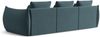 Micadoni Sofa Bloom 4-Sitzer Samt Pastellblau Bild 3