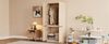 Kleiderschrank 70×40×170 cm mit Doppeltüren und großem Stauraum – modernes Holzdesign Bild 4