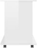 vidaXL Rollschrank Hochglanz-Weiß 60x45x60 cm Holzwerkstoff 808482 Bild 5