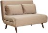 Bronx71 Schlafsofa 1,5-Sitzer Kristian Samt taupe Bild 2