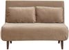 Bronx71 Schlafsofa 1,5-Sitzer Kristian Samt taupe Bild 3