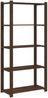vidaXL Lagerregal mit 5 Böden Braun 80x38x170 cm Massivholz Kiefer 373396 Bild 5
