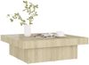 vidaXL Couchtisch Sonoma-Eiche 90x90x28 cm Holzwerkstoff 806915 Bild 3