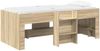 vidaXL Hochbett für Kinder 2 pcs Sonoma 203 x 101,1 x 68,5 cm 3422549 Bild 2