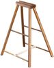 LEONARDO HOME Matera Etagere - Kleine Etagere 2 stöckig aus Keramik und Holz - Eckiger Teller zum Anrichten von Apero, Snacks, Käse etc. - 33,6x8,2x24,5 cm (BxHxT) - Anthrazit, 022854 Bild 2