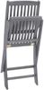 vidaXL Klappbare Gartenstühle 6 Stk. mit Kissen Massivholz Akazie 3065451 Bild 5