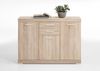 Kombikommode >BRISTOL 3< in Eiche Dekor - 120x89,9x34,9cm (BxHxT) Bild 2