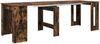 vidaXL Esstisch 240 x 85 x 75 cm Holzwerkstoff Geräucherte Eiche 3424948 Bild 2