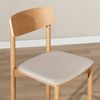 Bronx71 Barhocker Inez Eiche Natur/off white 70 cm Bild 3