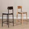 Bronx71 Barhocker Inez Eiche Natur/off white 70 cm Bild 2