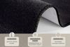 Bettumrandung Nasty Floor | Bettvorleger 3er Set - schwarz - 70x140/70x140/70x240 cm Bild 2