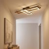 LED Deckenleuchte, Holz Optik, verstellbar, L 69 cm Bild 2