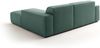 KAWOLA Sofa RANI Ecksofa Feincord grün Recamiere rechts 71 x 189 x 228 cm Bild 5