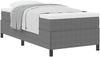 vidaXL Boxspringbett Hellgrau 90 x 200 cm Cordstoff 42006947 Bild 2