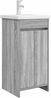 vidaXL Badezimmerschrank mit Waschbecken Grau Sonoma 42 x 40 x 84,5 cm 890773 Bild 2