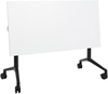 Zusammenklappbarer Schreibtisch mit Rädern Weiß CAVI Bild 5