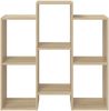vidaXL Sideboard Sonoma-Eiche 90 x 30 x 90 cm 8000406 Bild 5