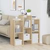 vidaXL Sideboard Sonoma-Eiche 90 x 30 x 90 cm 8000406 Bild 4