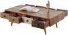 Couchtisch >Sambhal< in Mango aus Massivholz - 117x36x60cm (BxHxT) Bild 2