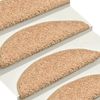 vidaXL Stufenmatten 15 Stk. 56x17x3 cm Gold Halbrund 322378 Bild 3