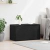 vidaXL Aufbewahrungsbox Schwarz Eichen-Optik 84 x 42 x 46 cm 862633 Bild 4