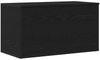 vidaXL Aufbewahrungsbox Schwarz Eichen-Optik 84 x 42 x 46 cm 862633 Bild 2