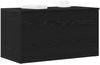vidaXL Aufbewahrungsbox Schwarz Eichen-Optik 84 x 42 x 46 cm 862633 Bild 3