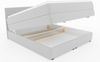 99rooms Madagaskar Boxspringbett Velours KRONOS Rot 140x200 cm Taschen-Federung Bild 5