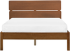 Bett mit Lattenrost BOISSET 140 x 200 cm Heller Holzfarbton Bild 4