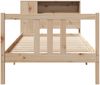 vidaXL Bücherregalbett ohne Matratze 75x190 cm Massivholz Kiefer 3322291 Bild 4
