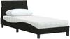vidaXL Bett mit Matratze "Hanko" Schwarz 80x200 cm Stoff 3310491 Bild 4