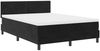 vidaXL Boxspringbett mit Kopfteil Schwarz 140 x 190 cm Samt 3339172 Bild 4