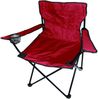 3-tlg. Camping Set Gartenmöbel Campingtisch + 2 x Anglersessel Rot Bild 4